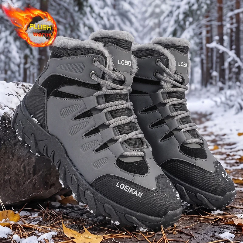 Waterproof Winter Boot - Stivali Invernali da Uomo con Fodera