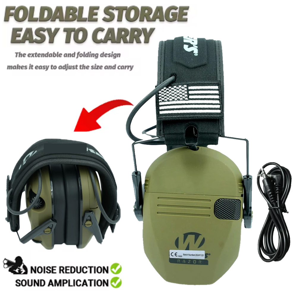 Earmuffs Foldable - Cuffie protettive per le orecchie, cuffie