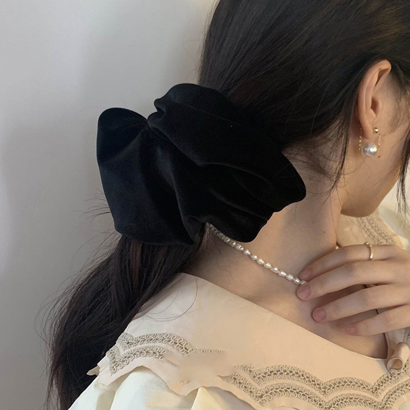 Scrunchies in velluto nero ove - Winter Headband Fleece recensione e prezzo